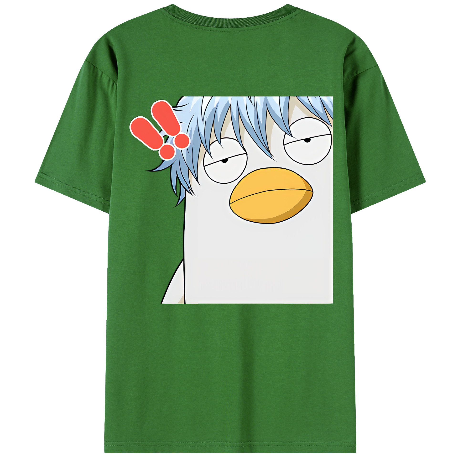 （画像用） ぎんたま 坂田銀時（さかたぎんとき） 神楽 志村新八（しむら しんぱち） GINTAMA Sakata Gintoki Kagura Shimura Shinpachi レディース半袖Tシャツ(バックプリント)